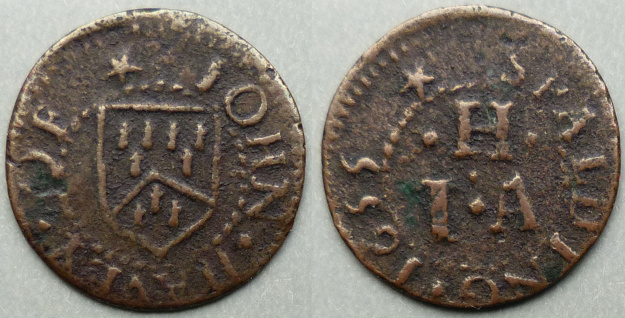 Spalding, John Havey 1655 farthing